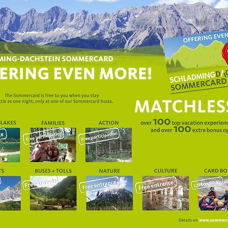 Schladminger Tauern Apartment Haus im Ennstal Eksteriør billede